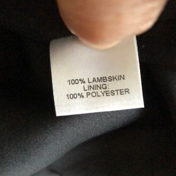 Women’s Michelle Mason leather skirt Sz 8 - Picture 7 of 7